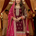 Exquisite Katan Silk Gharara