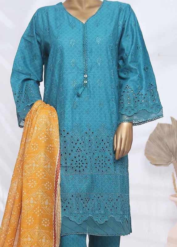 Original Bin Saeed Cotton 3-Piece Suit