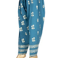 Original J. Cadet Blue Lawn Shalwar | Stylish Pancha Button Design