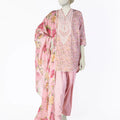 J. Lawn Embroidered 3 Piece Stitched Suit