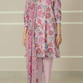 Saya | Unstitched Material Printed Lawn 3 Piece