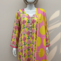 Alkaram Silver Lawn 2 Piece Outfit | Stitched by Maryam Qasim Boutique