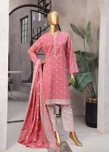 3-Piece Stitched Original Bin Saeed Lawn Suit