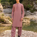 Kids Rosewood Blended Kameez Shalwar – J. Junaid Jamshed
