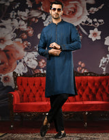 J. Formal Special Kurta For Men, With Comp Emboridery And Hand Work