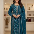 Agha Noor Inspired 3-Piece Festive  Outfit