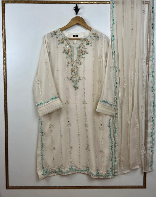 Luxe Agha Noor Outfit 3PC