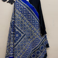 Blue Cotton Ajrak Shawl