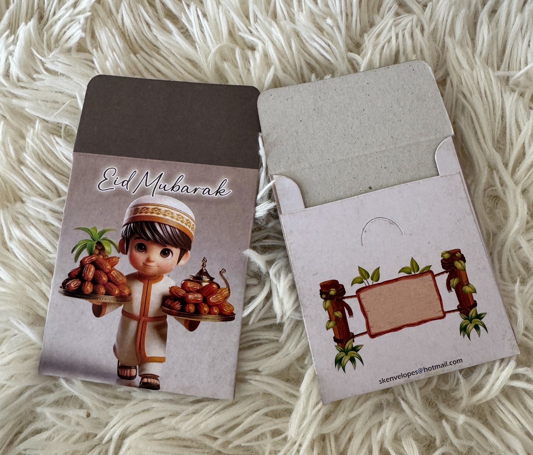 Eid Mubarak Envelopes – 3 x 3.5 Inch