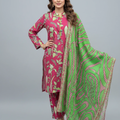 3 Pcs Lawn Printed Suit for Women – Summer Shirt Shalwar Dupatta Set