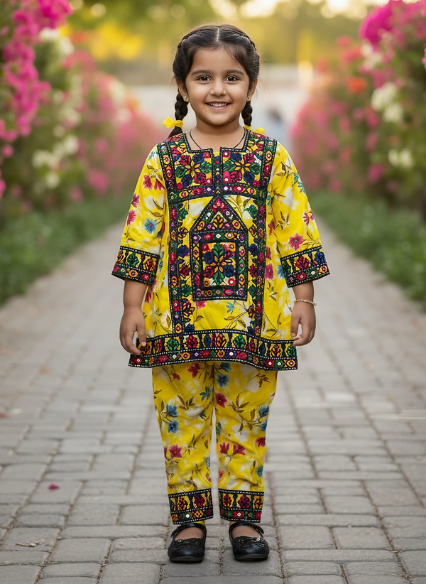 Baby & Toddler Girls Soft Cotton Suit