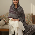 Full-Size Linen Sindhi Ajrak Dupatta – Traditional & Elegant