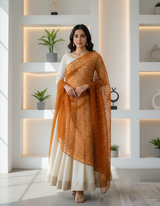 Fully Embroidered Lawn Dupatta – Elegant Summer Luxury