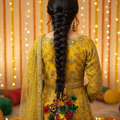 Multicolor Paranda with Mirrors & Tassels – Traditional Punjabi Hair Accessory