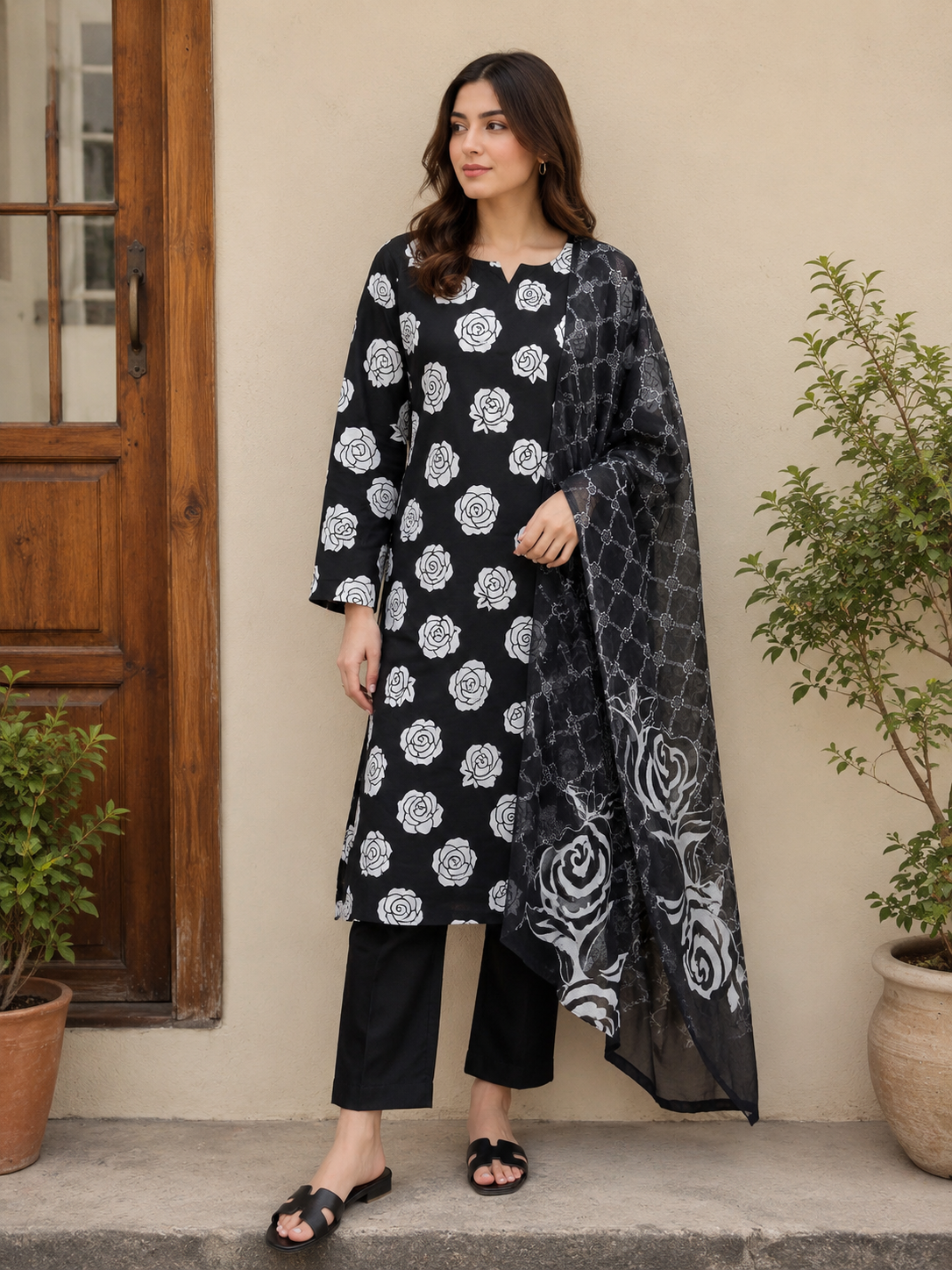 Beautiful black casual dress in canada