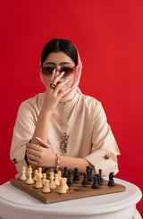 Casual Lite Like a Bird Printed Premium Linen 2 Piece Dress – Dune Mode Fawn