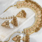 Stunning Jhumka Drop Pearl Set (Beige)