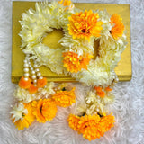 Aritificial Hand Ghajra Pair yellow