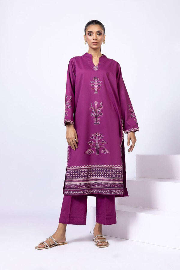 Original Khaddi 2-Piece Cambric Suit – Printed Kurta & Pants for Women