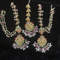 Bridal Pearl Sahara Earring & Tikka Set