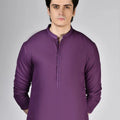 Teens Blended Purple Shalwar Kameez – J. Junaid Jamshed | Pakistani Traditional Wear for Eid & Weddings