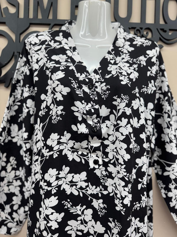 2-Piece Floral Printed Palazzo Suit – Modest Fit | Premium Stitching for All Seasons