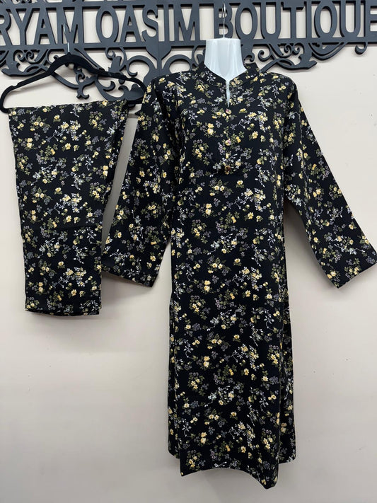 2-Piece Printed Cotton Casual Suit – Soft Fabric | Premium Stitching*