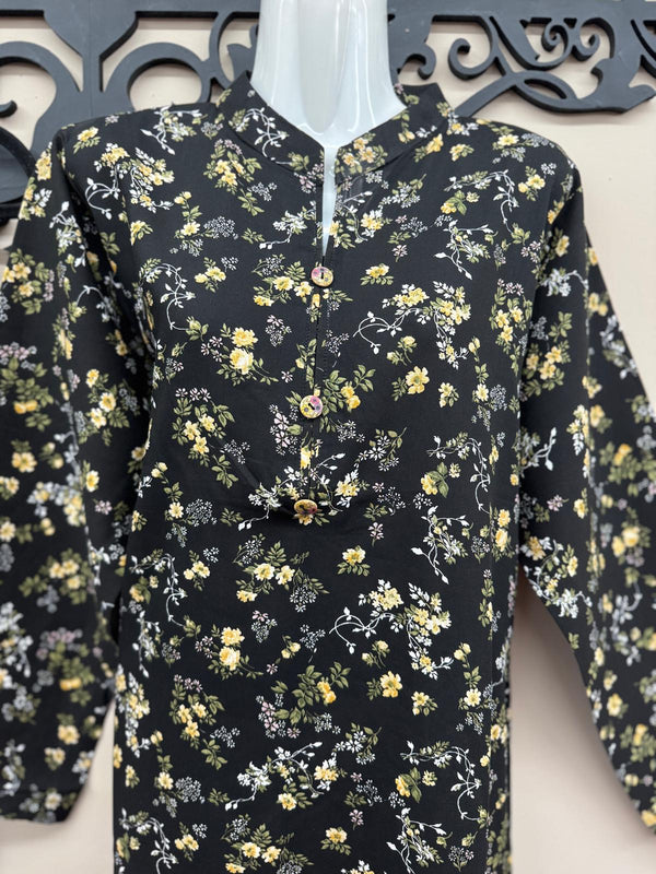 2-Piece Printed Cotton Casual Suit – Soft Fabric | Premium Stitching