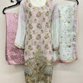 3-Piece Chiffon Outfit