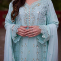 Agha Noor Inspired 3-Piece Outfit