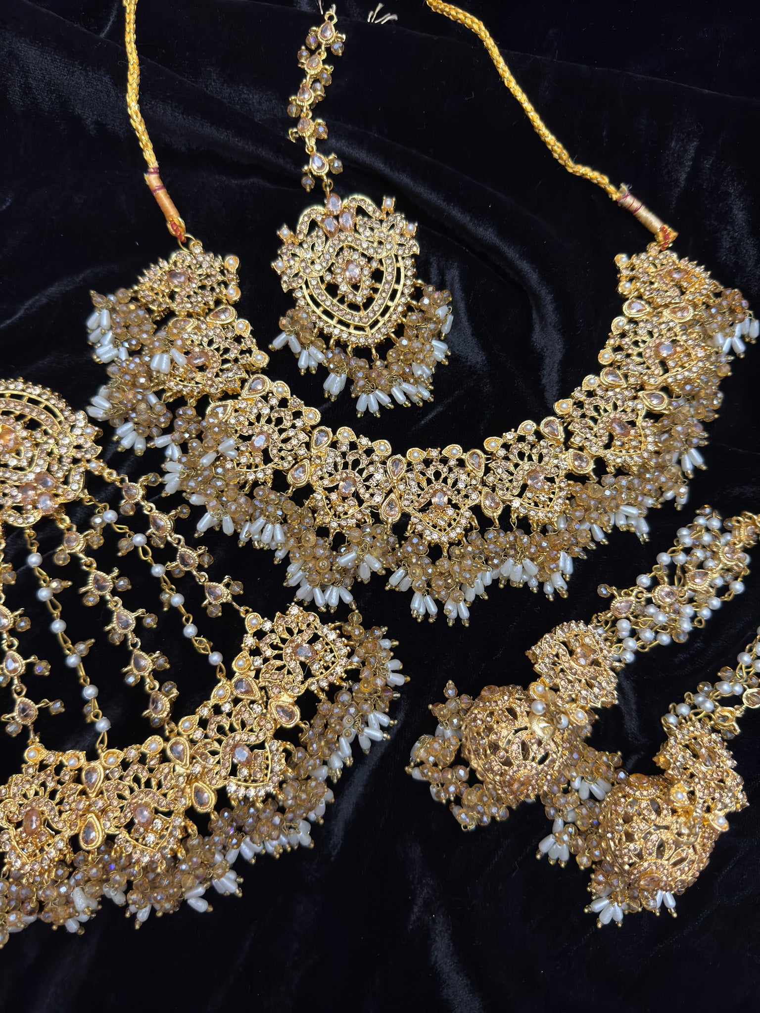 Bridal Kundan Gold-Plated Full Set ✨👑