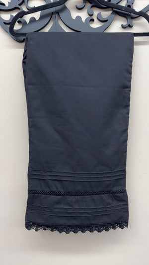 Authentic Khaadi black cotton South Asian trousers