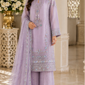 Embroidered lavender Pakistani dress Canada