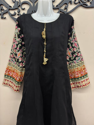 black dress for wedding guest