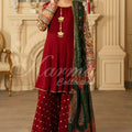 chiffon A-line suit Canada