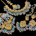 Bridal Heavy Nauratan Gold-Plated Complete Set