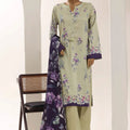 Sadabahar Printed Lawn Stitched 3 Piece Suit – Summer Collection