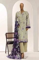 Sadabahar Printed Lawn Stitched 3 Piece Suit – Summer Collection