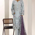 Sadabahar Floral Printed Lawn Stitched 3 Piece Suit – Summer Collection