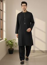 Men’s Black Premium Fabric dress