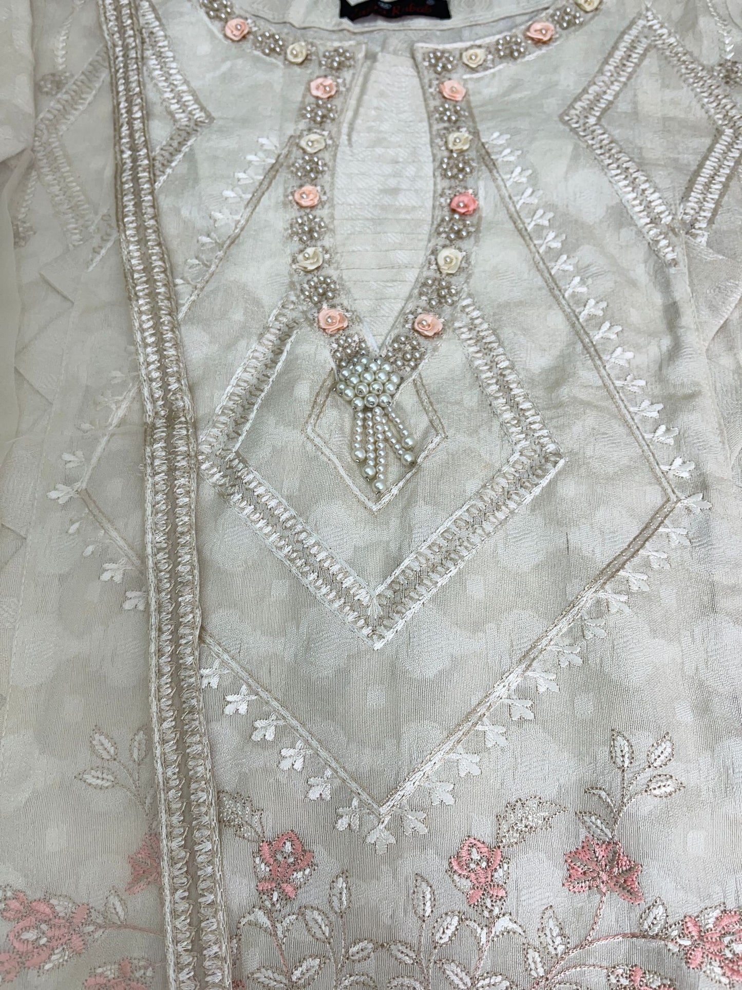 Zahra Rubab Cotton Jacquard 3PC Outfit S-L