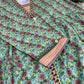 2PC Cotton Peplum Outfit for Girls Ages 5-7