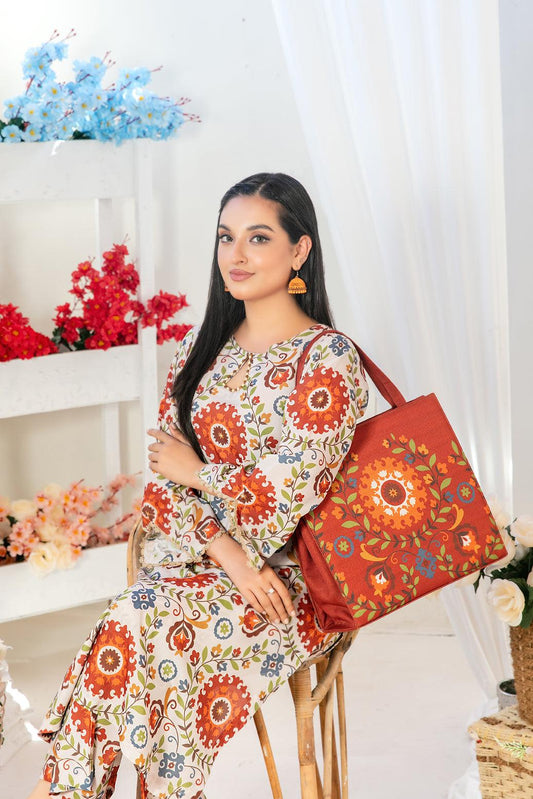 Tawakkal Elegant Swiss 2-Piece Ready-to-Wear with Complimentary Bag*