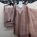 3-Piece Kattan Silk Farshi Shalwar Qameez