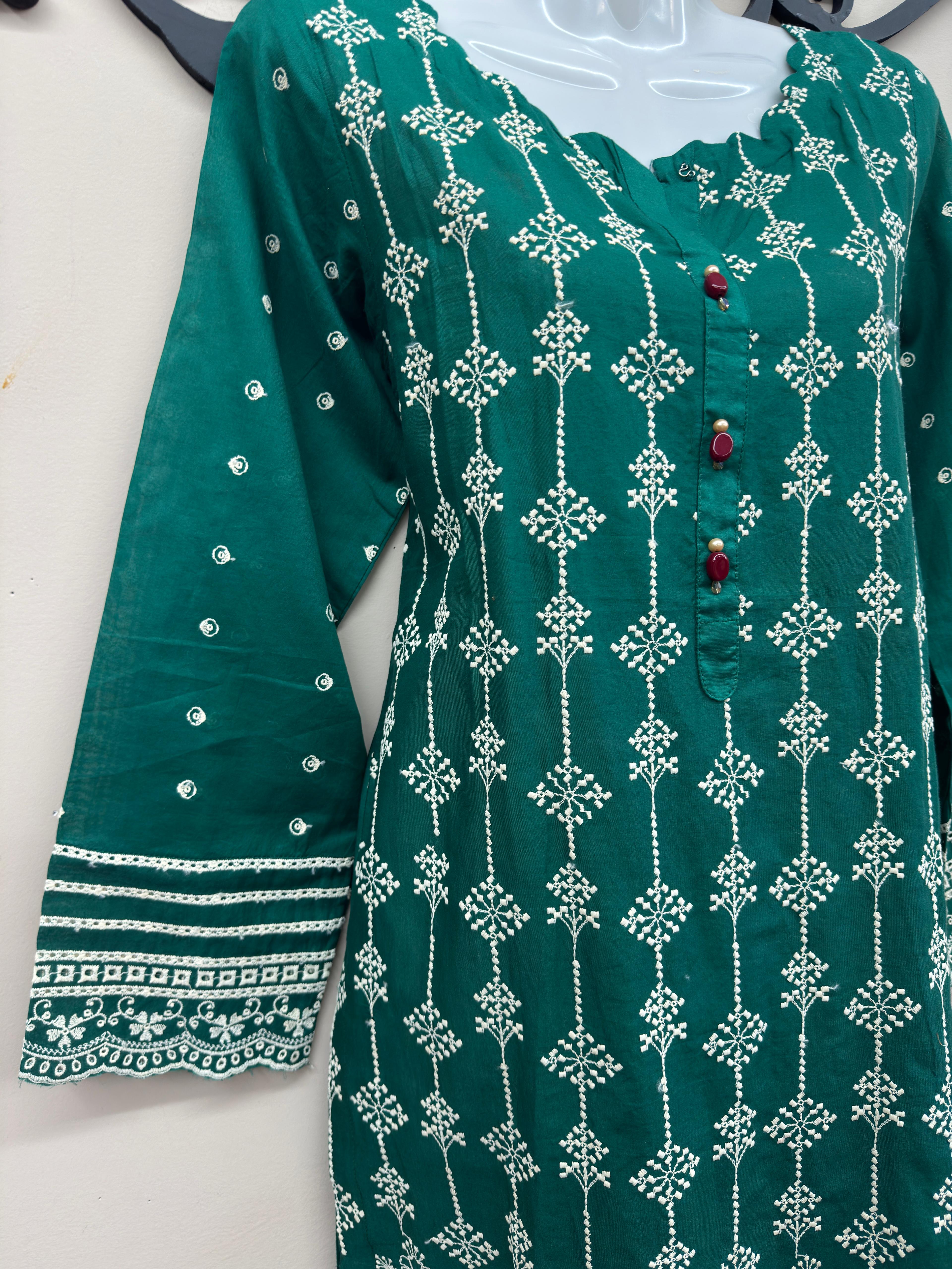Original Warda Lawn Embroidered Shirt