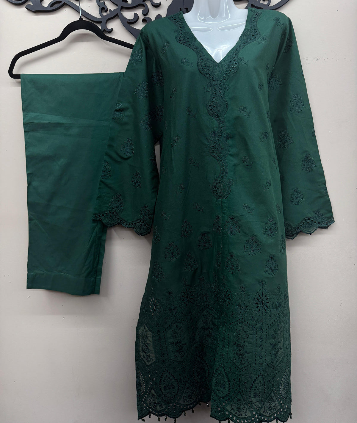 J. Chikankari Embroidered Cotton Lawn 2PC Suit