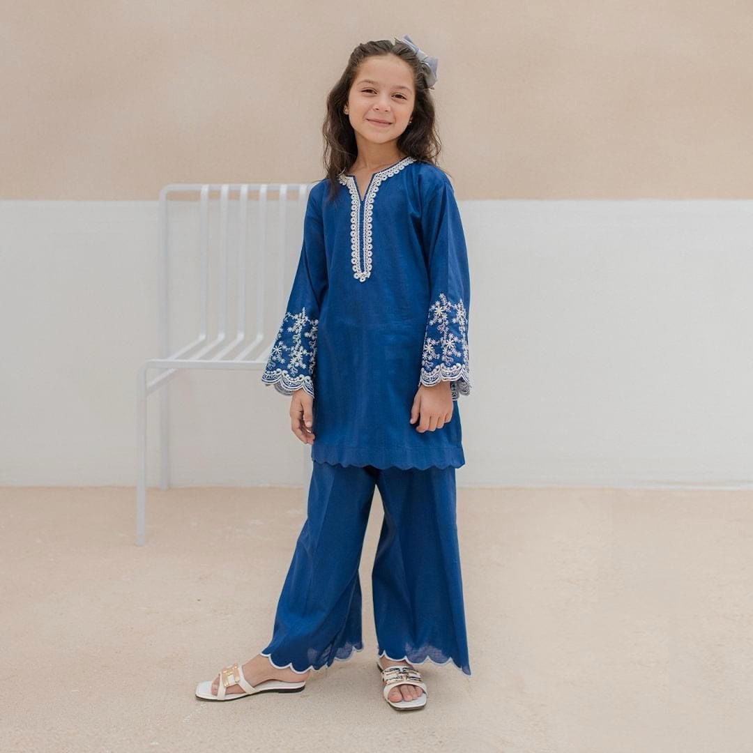 Zellbury - 2 Pcs Cotton Lawn Girls Suit