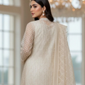 Perfect Light Color Pakistani Formal 3 Piece Embroidered Suit