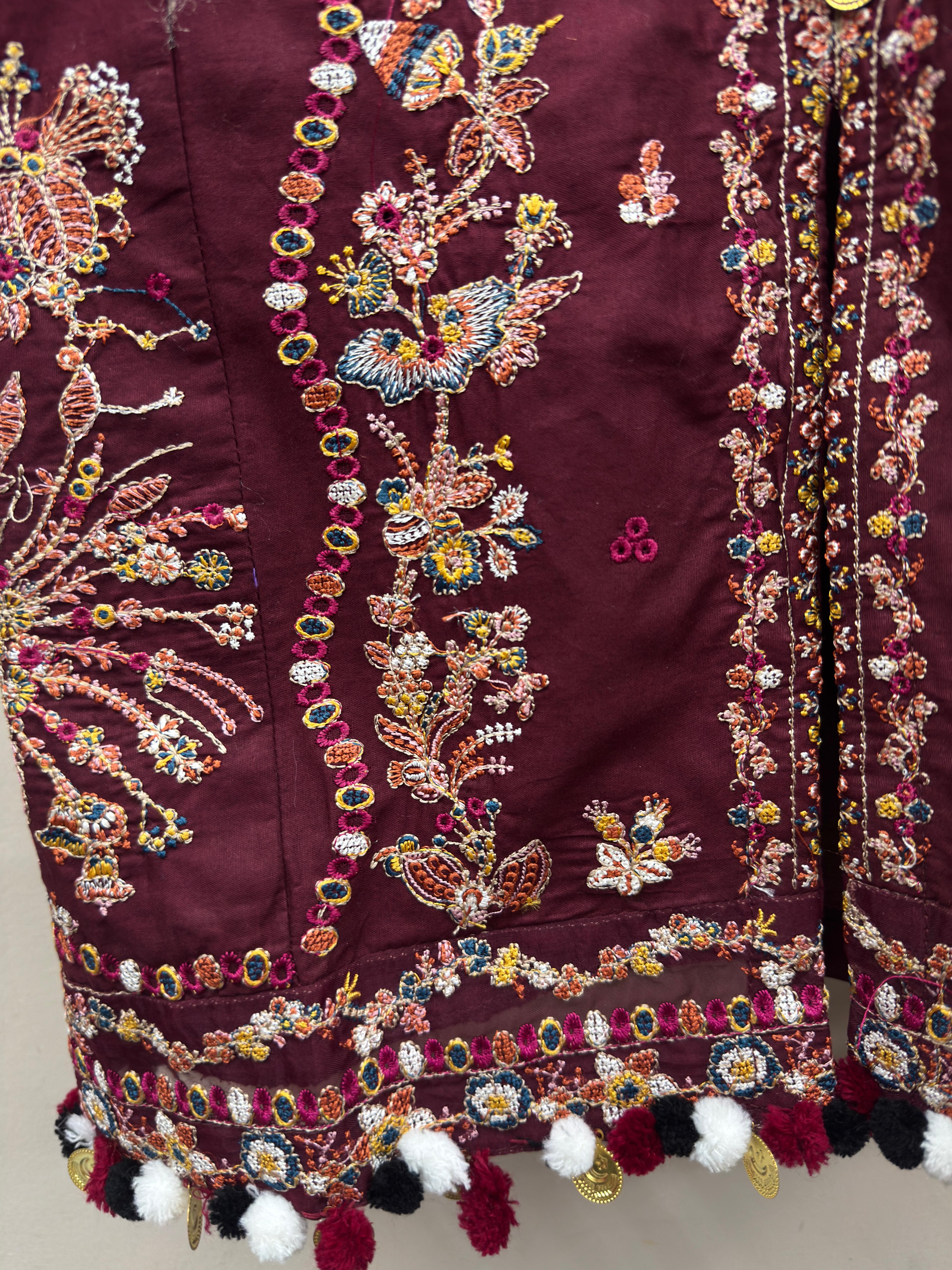 Pakistani lawn dress 3 piece