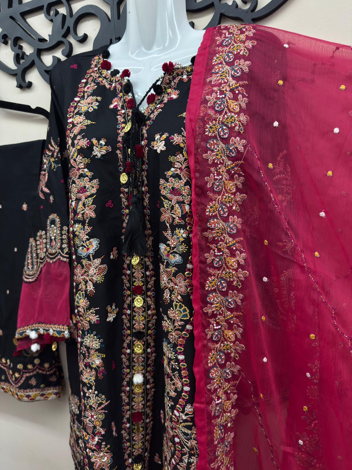 embroidered suit Canada